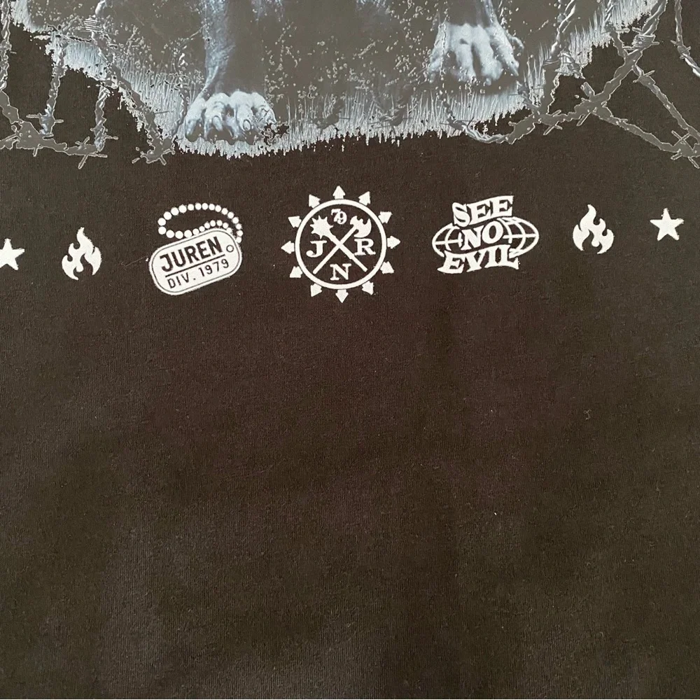Men’s Underdog Printed Short Sleeve T-Shirt Black Juren Clothing Size 4XL - Picture 7 of 8